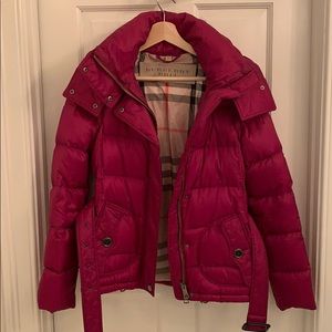 Burberry Belted Puffer - Detachable Hood & Sleeves